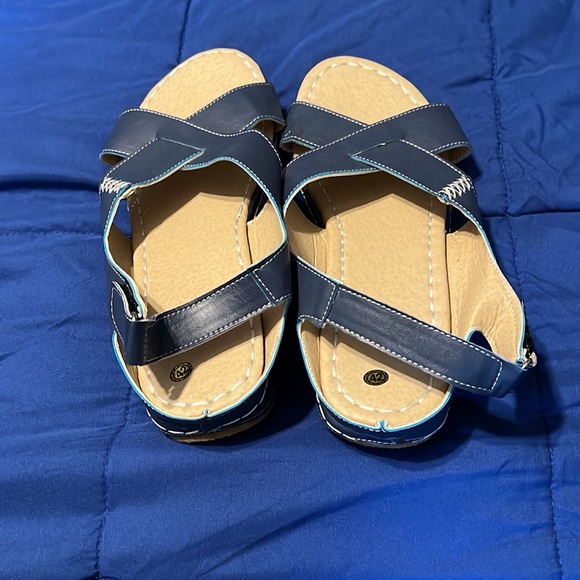 Blue Sandals - Picture 2 of 4